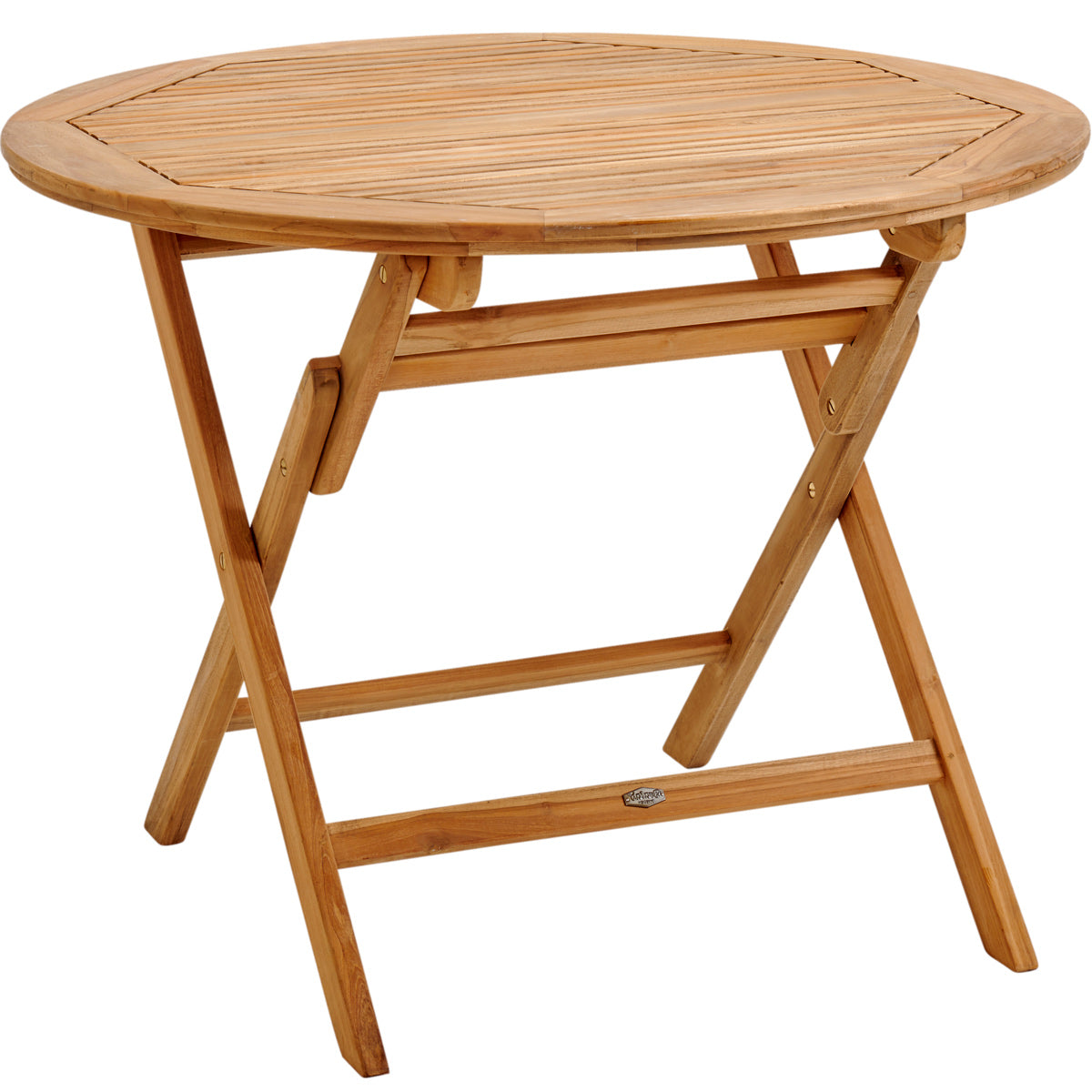 Brafab Turin fällbord – Teak – Ø100 cm