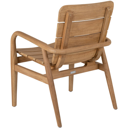 Lilja karmstol teak exkl. dyna