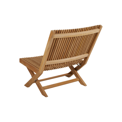 Julita loungestol - Teak hopfällbar