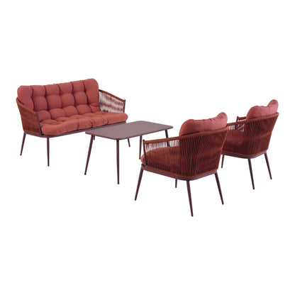 Yango soffgrupp – Zin Red/Rust Brown