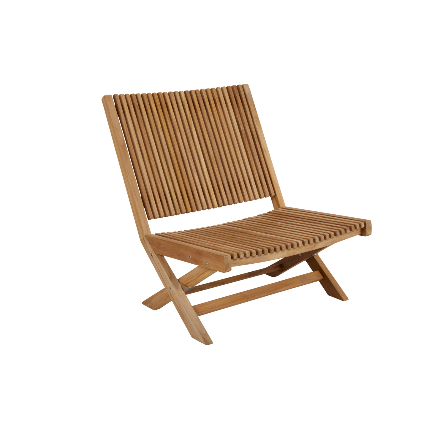 Julita loungestol - Teak hopfällbar