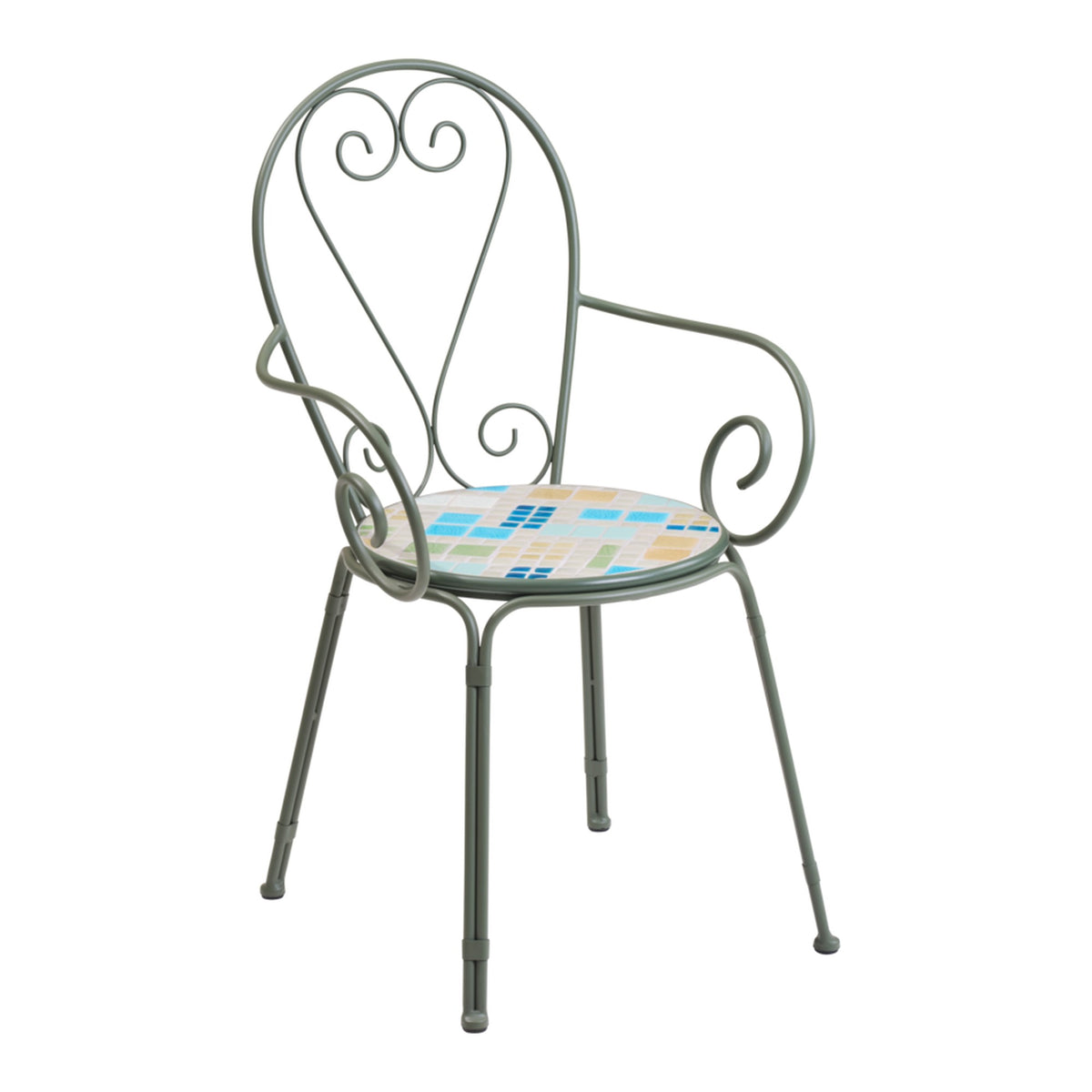 Pixelle stol – Dusty Green