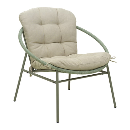 Fret loungefåtölj – Dusty Green/Sage Green