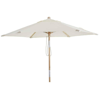 Trieste parasoll med tilt 2.5m natur