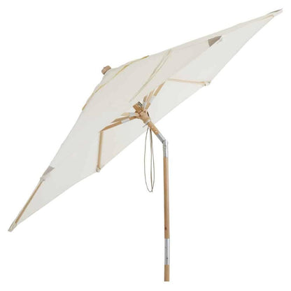 Trieste parasoll med tilt 2.5m natur