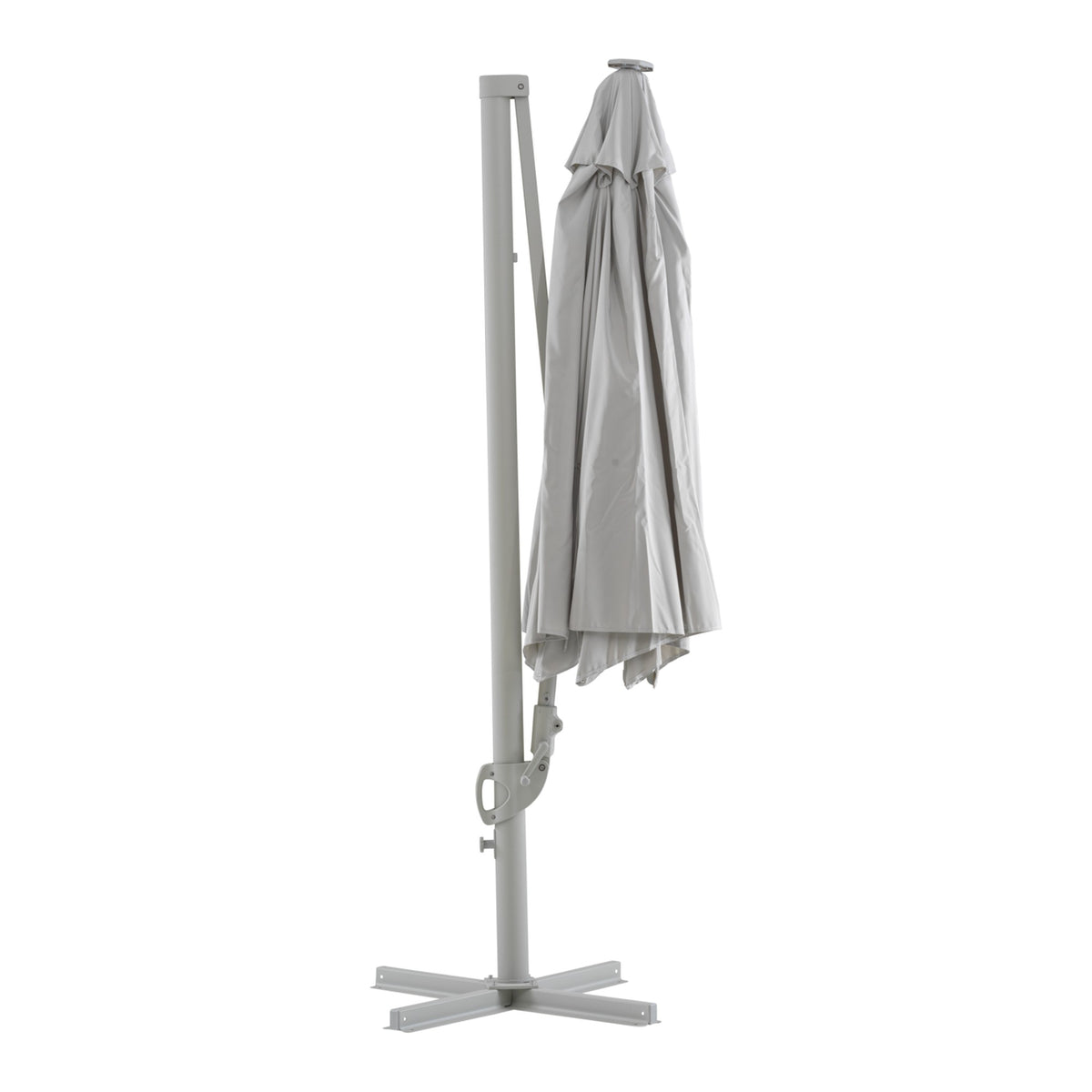 Cilento frihängande parasoll 3,5 m med LED