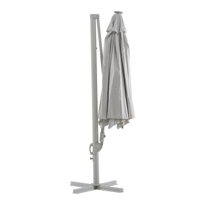 Cilento frihängande parasoll 3,5 m med LED