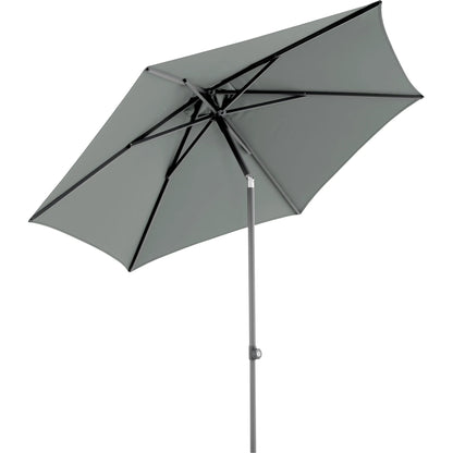 Poppi parasoll - Grå Ø250 cm