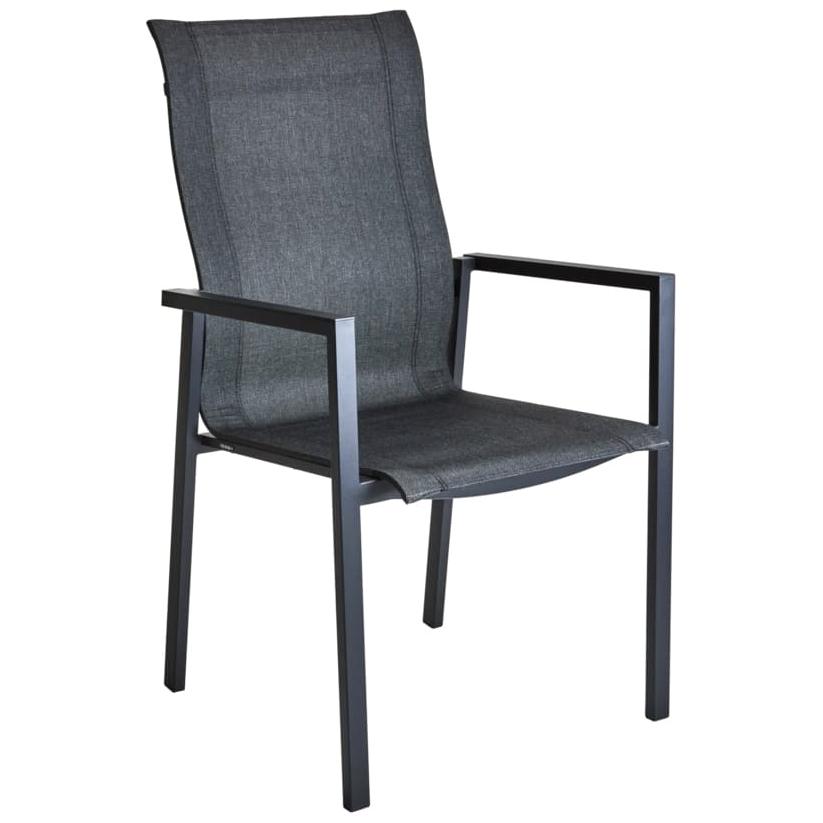 Comfy karmstol - svart/svart