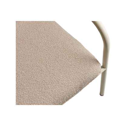 Bendt 2-sits soffa - Pearl White/Teddy beige 138×72 cm