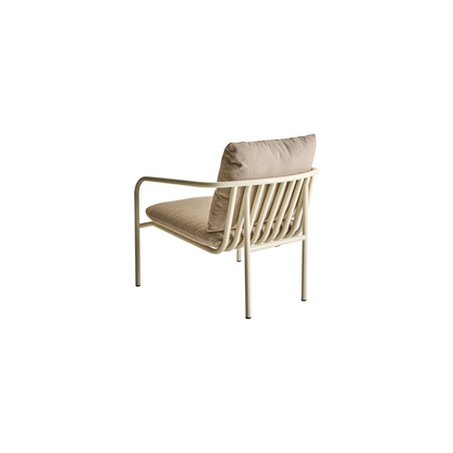 Bendt fåtölj - Pearl White/Teddy beige