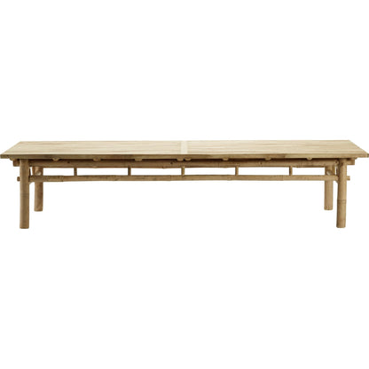 BAMTABLE soffbord 170x70 cm i oljad bambu