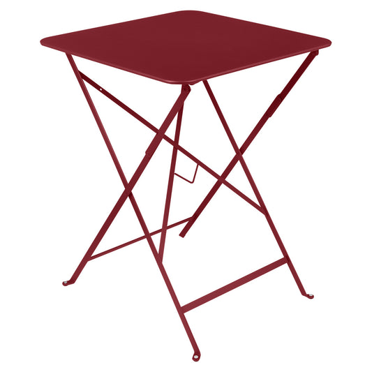 Bistro metall fällbord chili 57x57H74