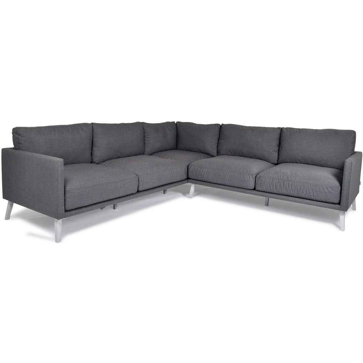 Easy 5-sits hörnsoffa Flanelle