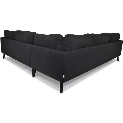 Easy 5-sits hörnsoffa sooty byggbar vänster