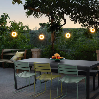 Hoopik utomhus lampslinga cactus