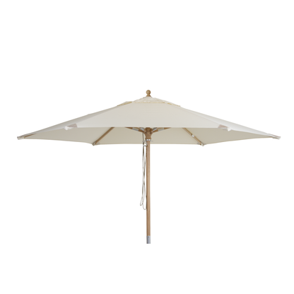 Reggio parasoll - Natur bok Ø300 cm