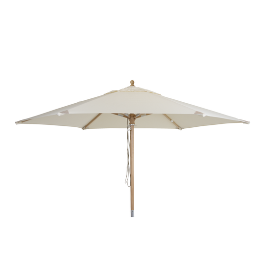 Reggio parasoll - Natur bok Ø300 cm
