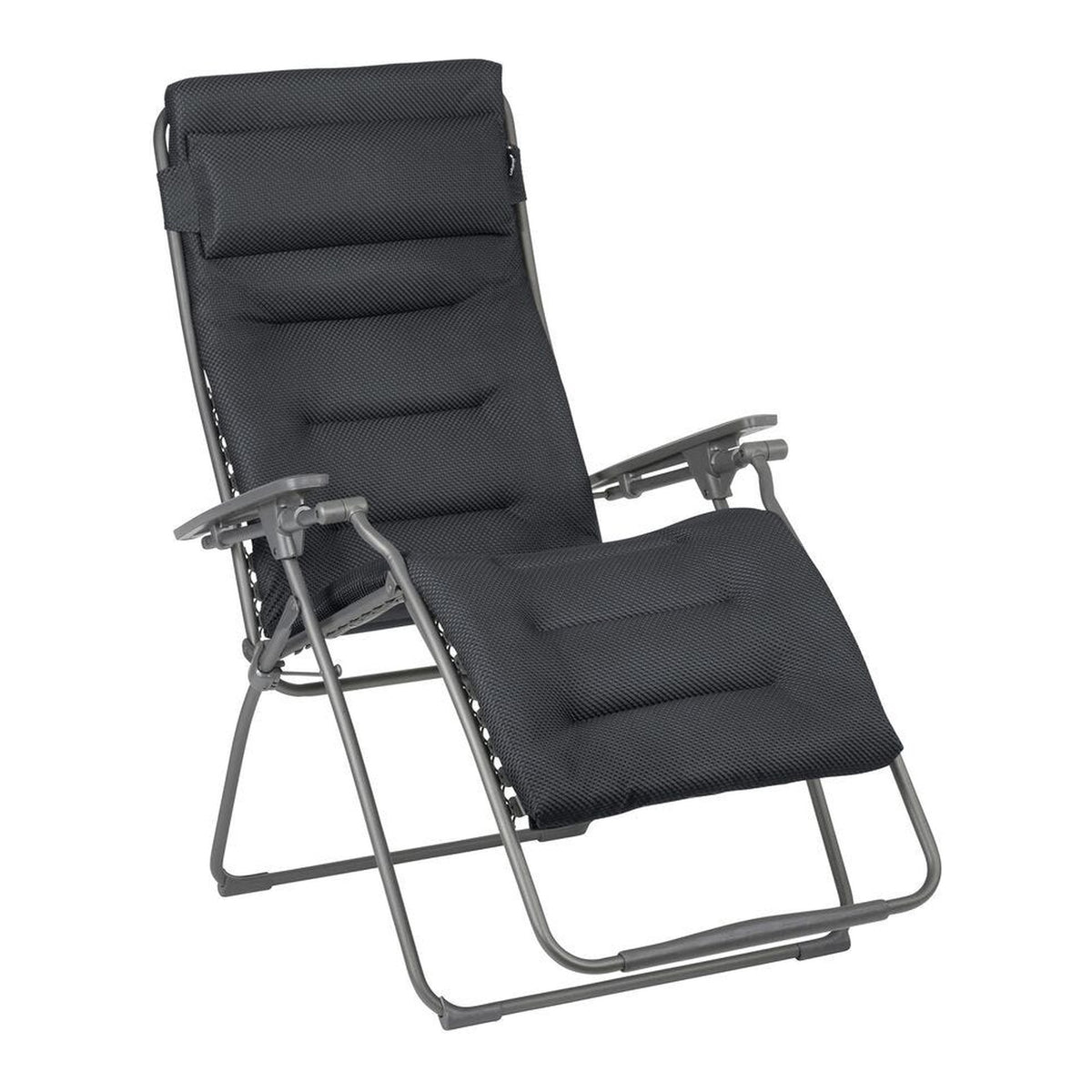 Lafuma Relax 803 XL solstol BeComfort mörkgrå
