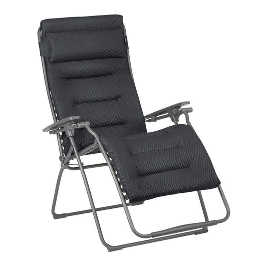 Lafuma Relax 803 XL solstol BeComfort mörkgrå