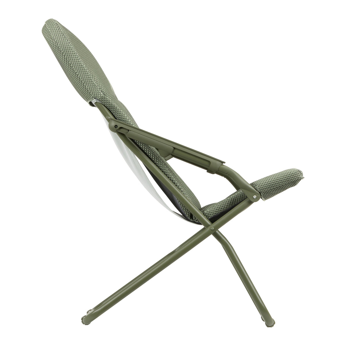 Lafuma Transabed Evo solstol BeComfort olivgrön