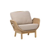Brafab Lily fåtölj – Twist Straw/Plush Wheat