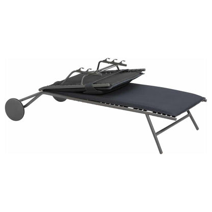 Miami II Becomfort solsäng dark grey / titane