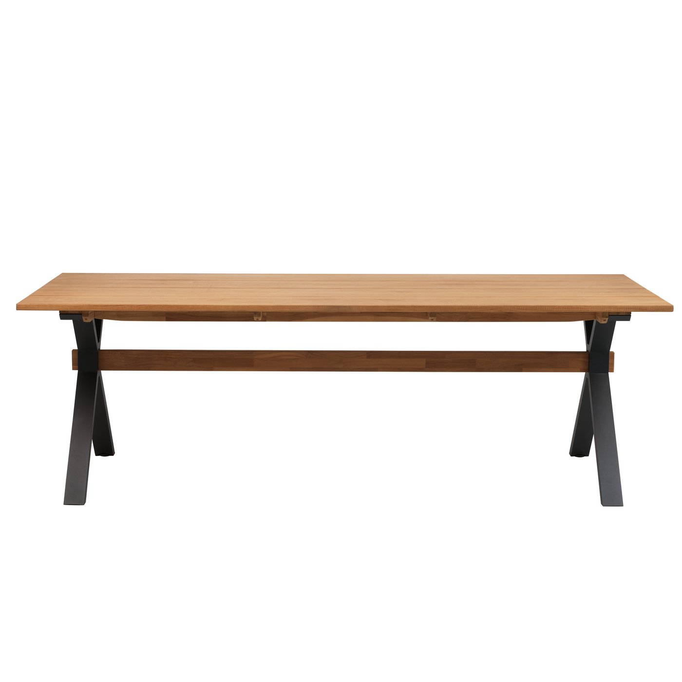 Brafab Mark Matbord Svart/Teak
