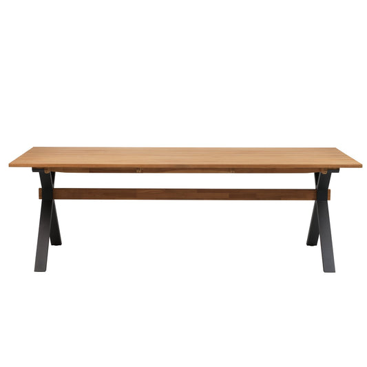 Brafab Mark Matbord Svart/Teak – bild 2