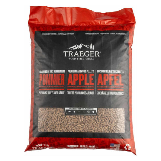 Traeger träpellets äpple