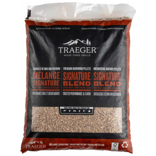 Traeger träpellets signature