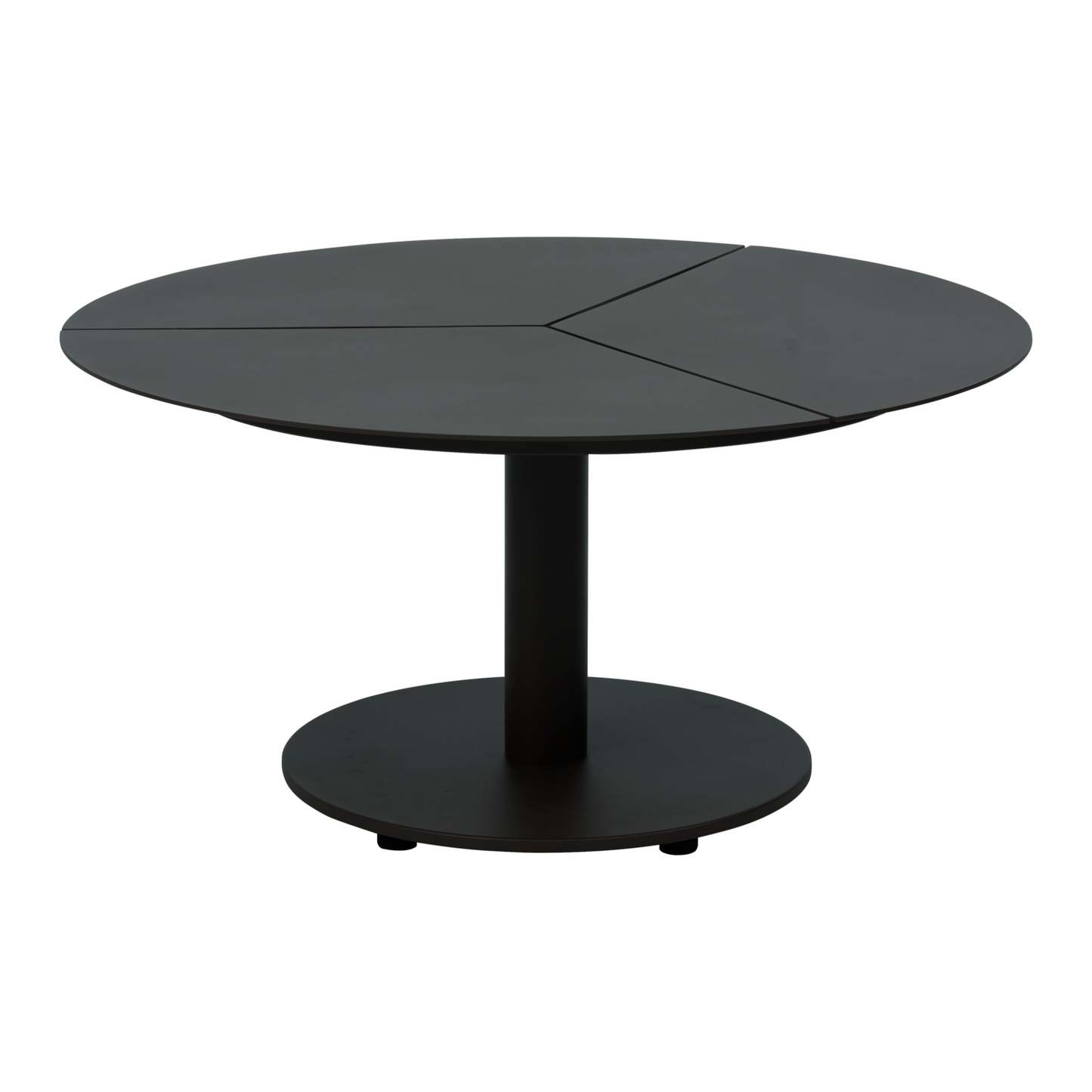 Peace soffbord - Svart Ø80xH40 cm