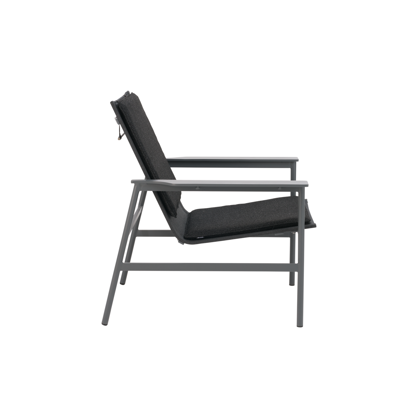 Soro loungestol - Antracit/Teddy Black