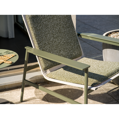 Soro loungestol - Nordic Green/Teddy Verde