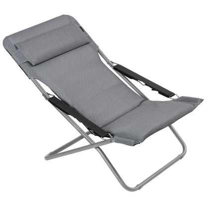 Transabed BeComfort solstol silver