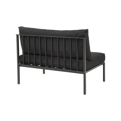 Upper mittdel Svart/Teddy Black detalj