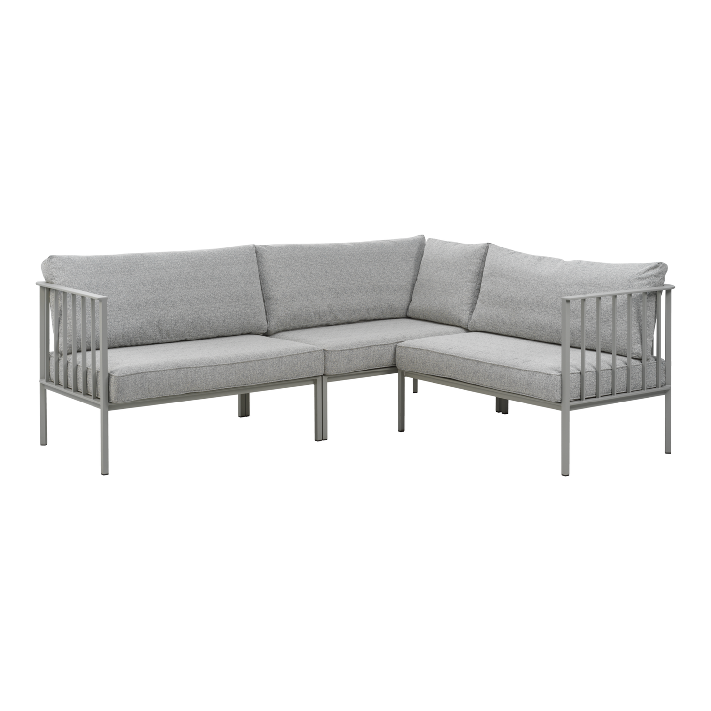 Upper 5-sits hörnsoffa - Light Grey/Digi Grey VÄNSTER 235×193 cm
