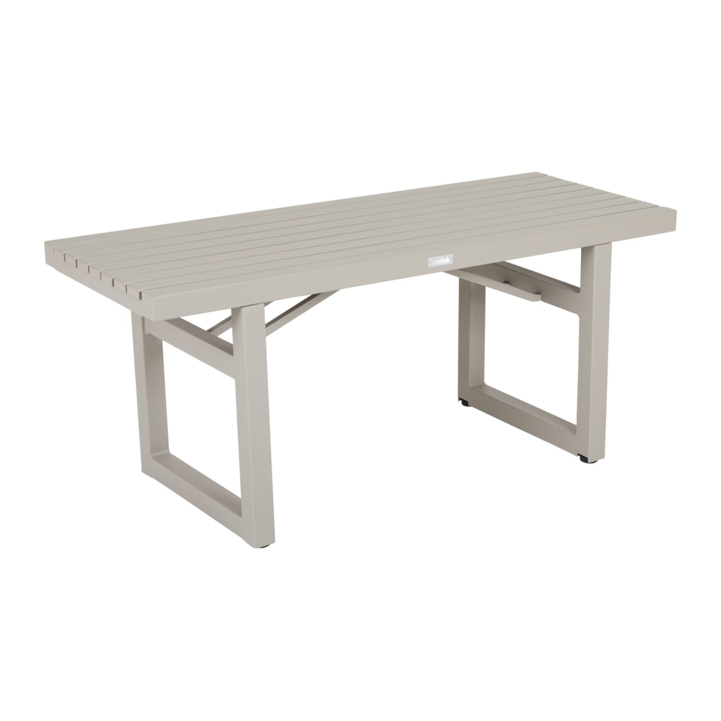 Vevi bänk Khaki 105 cm – Brafab
