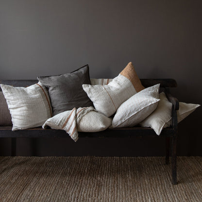 ADRIAN kuddfodral - Seagrass linne 40x60 cm