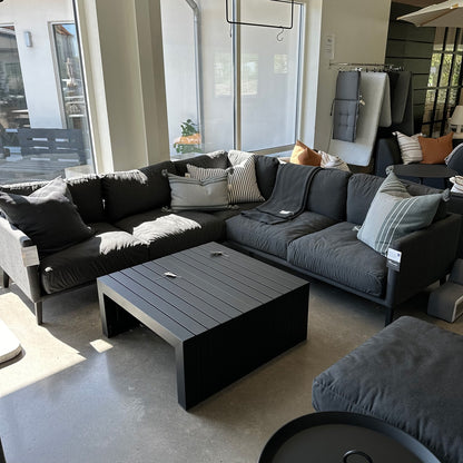 Easy 5-sits hörnsoffa sooty byggbar vänster