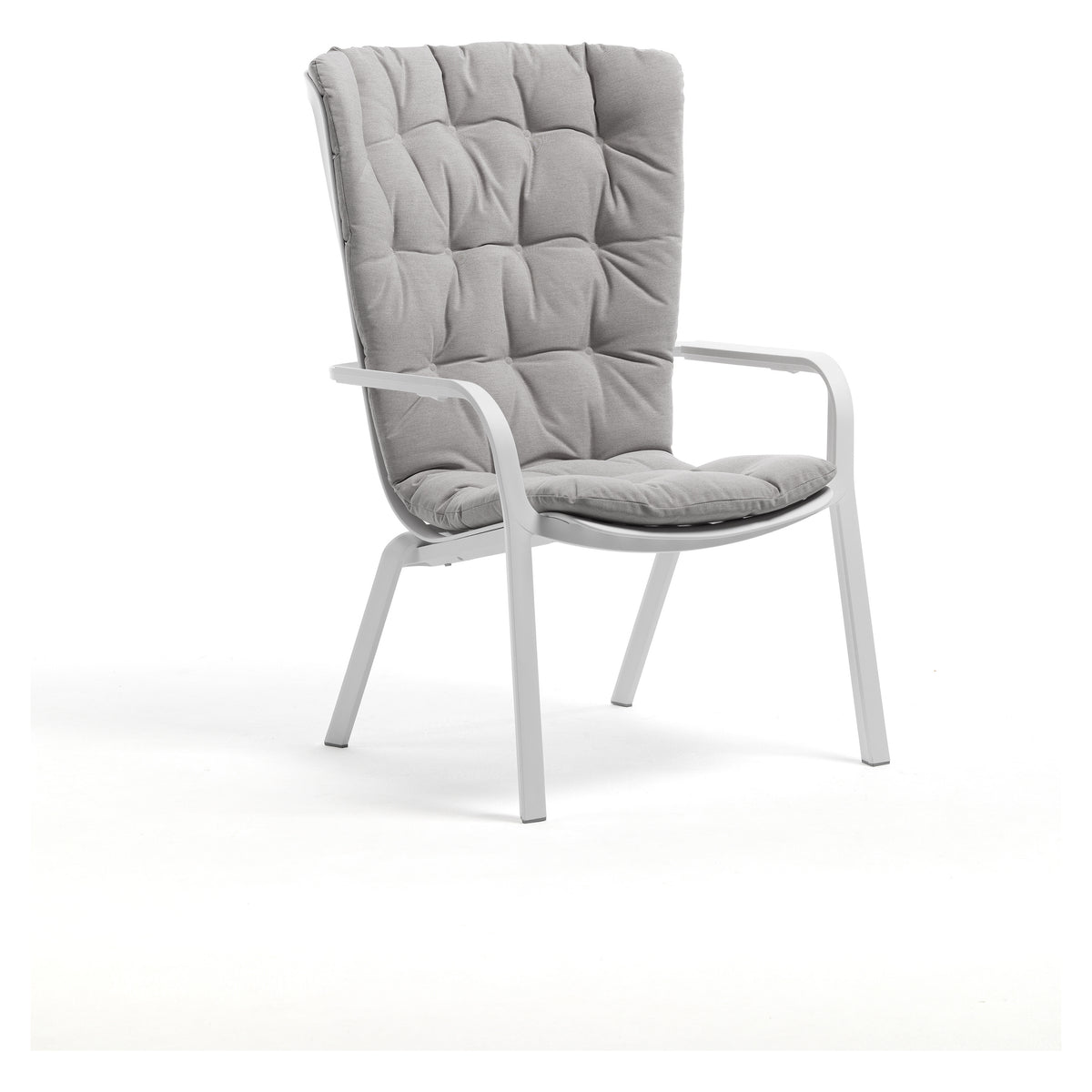 Folio Comfort Dyna i Grigio på Folio Loungefåtölj i Bianco