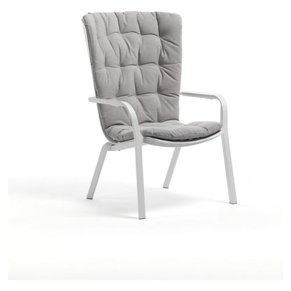 Folio Comfort Dyna i Grigio på Folio Loungefåtölj i Bianco