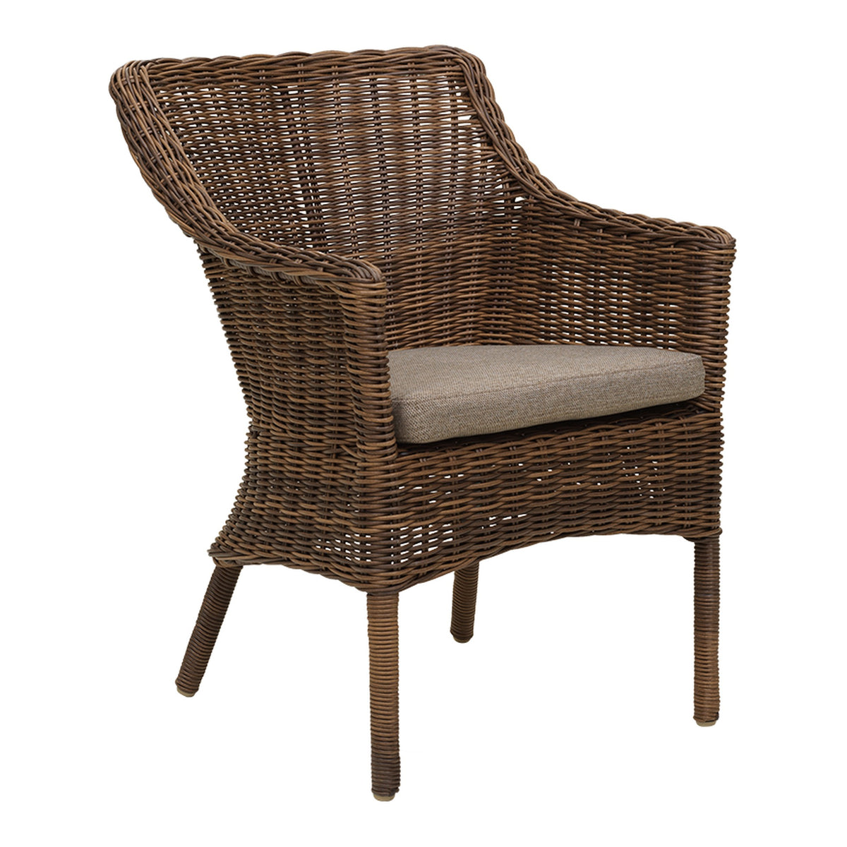 Brafab Lenora karmstol – Dark Brown/Soft Moose