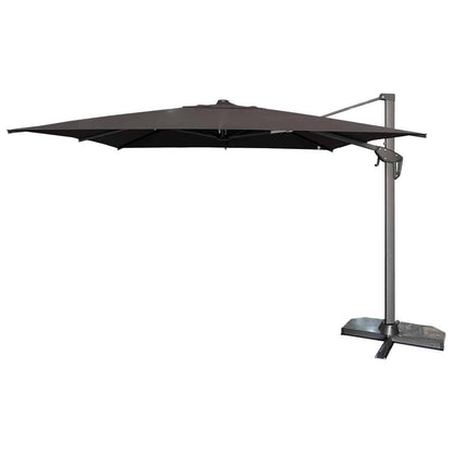 Lex Frihängande parasoll 3x3m svart