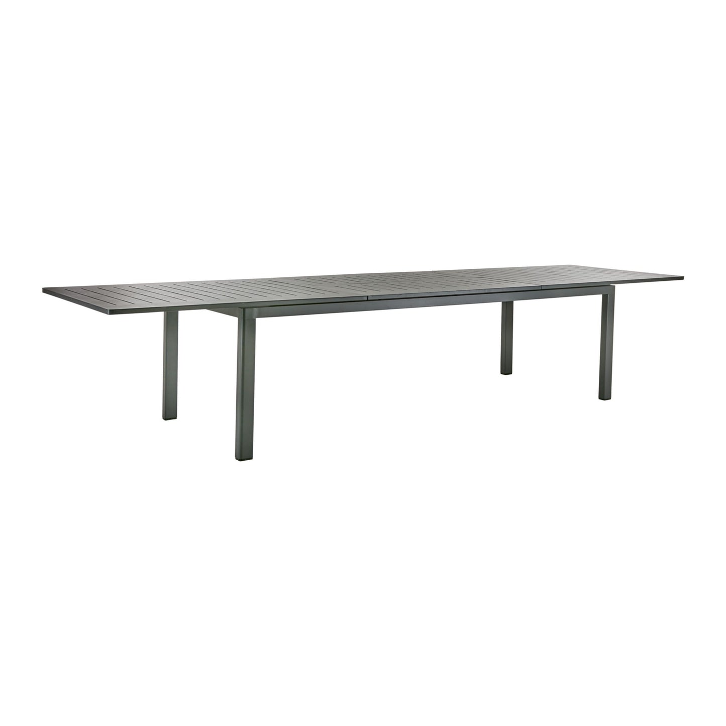 Lomma XL matbord 260-380×100 cm - Antracit