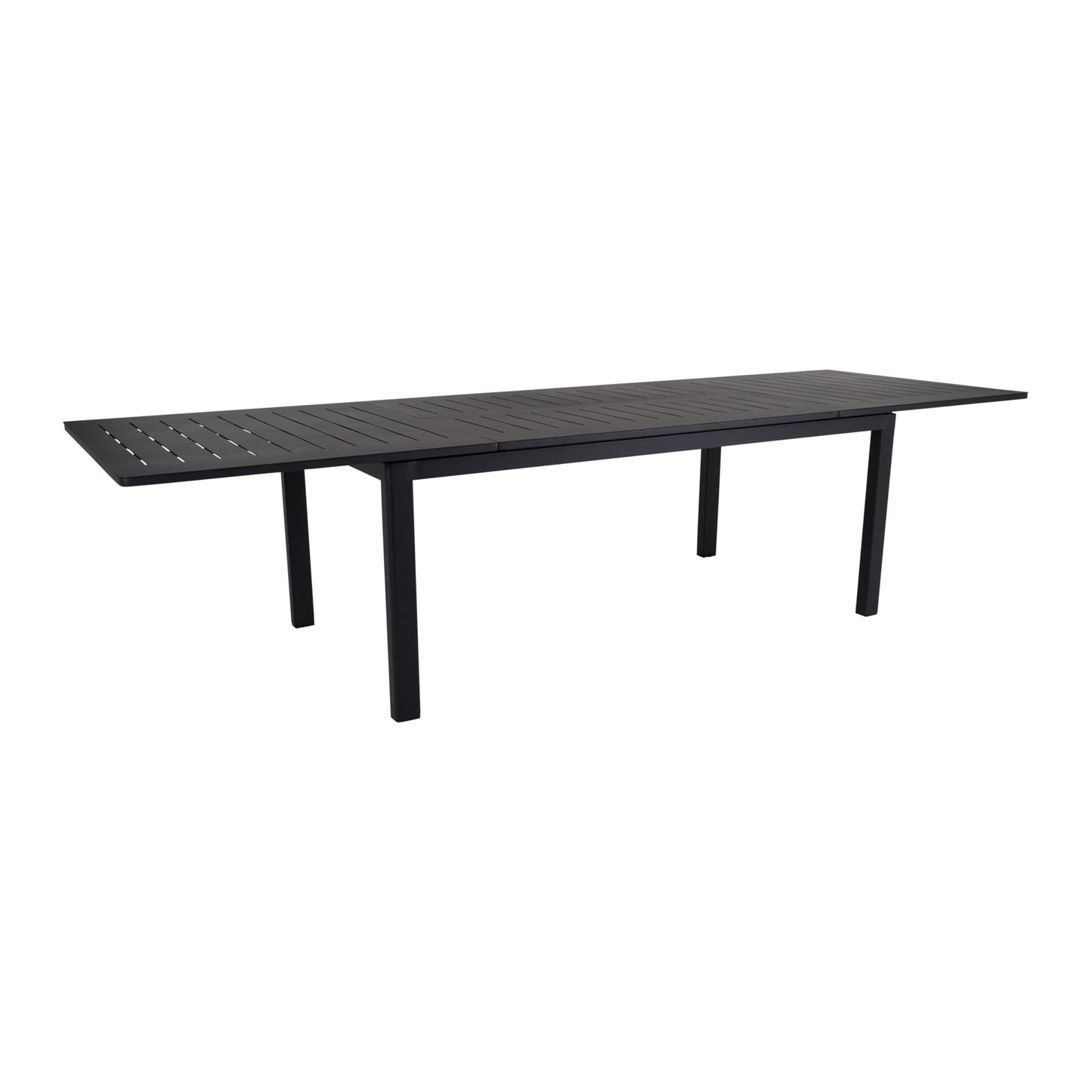 Lomma matbord 194-312×100 cm - Svart