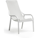 Net Solstol Bianco - vit stapelbar solstol från Nardi