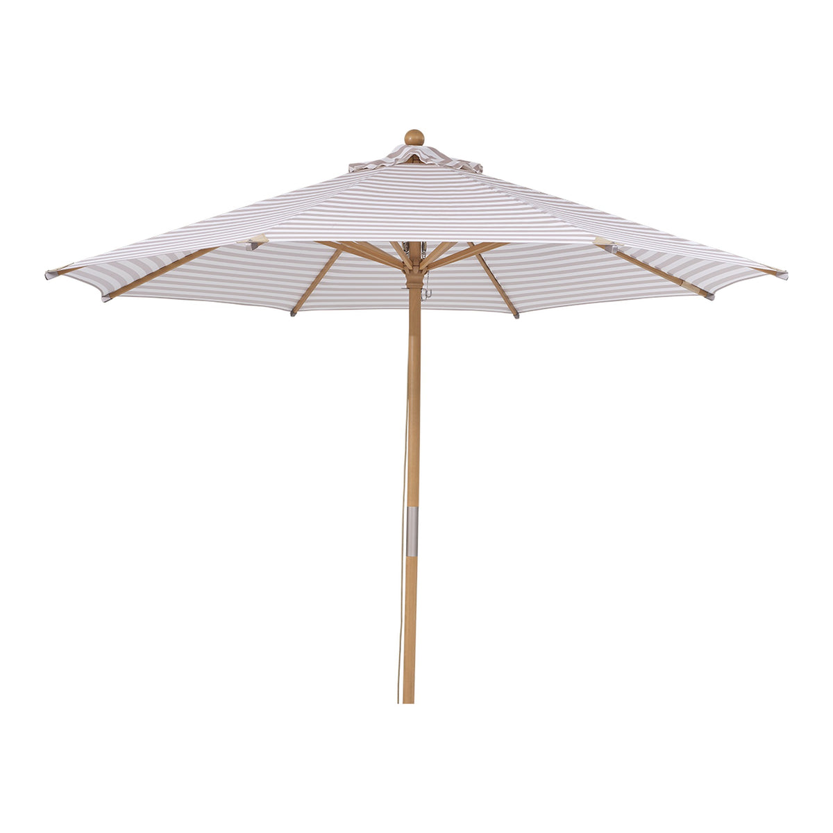 Brafab Ombrello parasoll Ø300 cm – Beige stripe