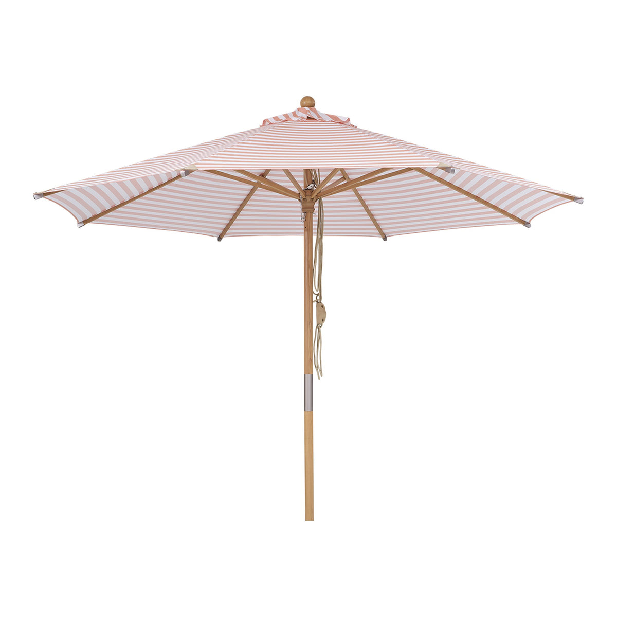 Brafab Ombrello parasoll Ø300 cm – Peach stripe