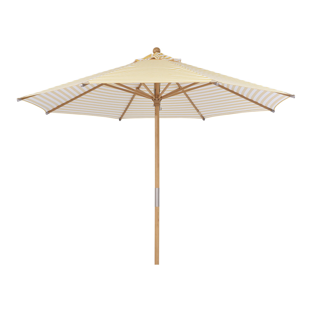 Brafab Ombrello parasoll Ø300 cm – Yellow stripe